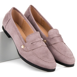Seastar Loafers i mocka purpur 2