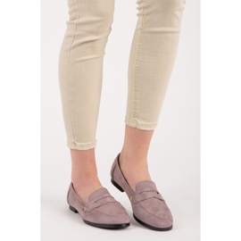 Seastar Loafers i mocka violett 1