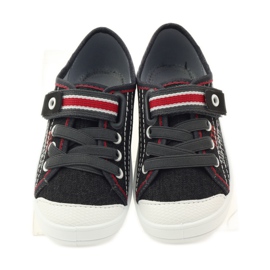 Befado barnskor, sneakers, tofflor 251x091 röd grå vit 4