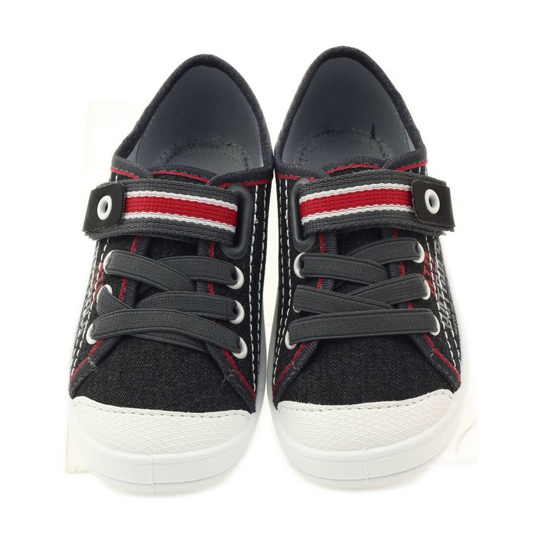 Befado barnskor, sneakers, tofflor 251x091 röd grå vit 4
