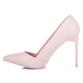 Vices Eleganta skruvstäd med höga klackar rosa 6