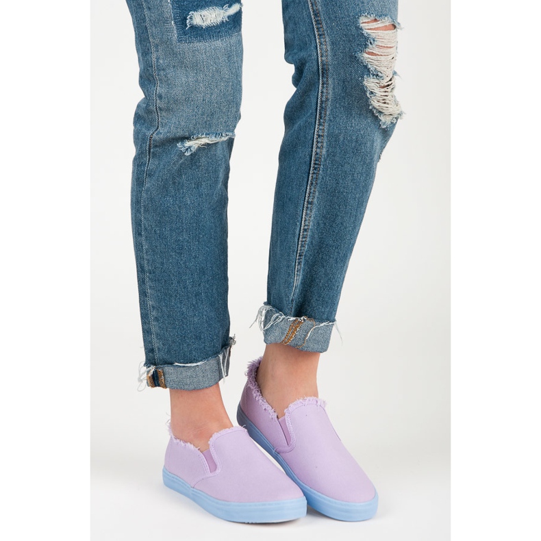 Seastar Violett Slipons 2