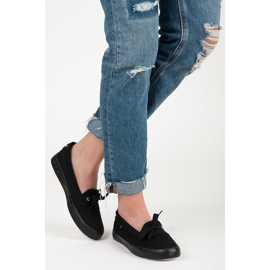 Seastar Svarta slip-on sneakers 2