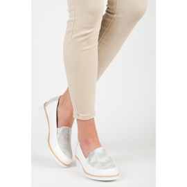 Vices Skor med skruvmönster grå vit 2