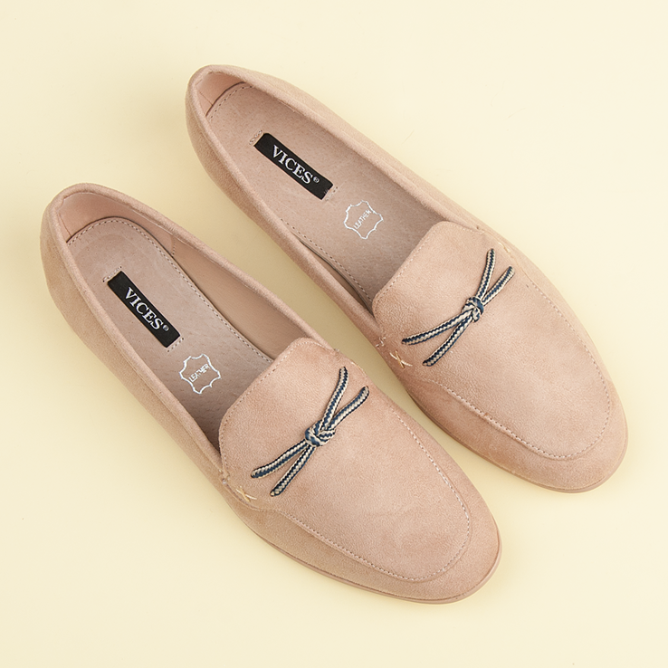 Vices Loafers i mocka brun 2