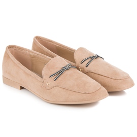 Vices Loafers i mocka brun 1