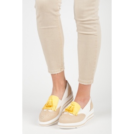 Kvinnors boho vices skor brun 2