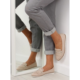 Beige loafers dam DM30P Beige 1