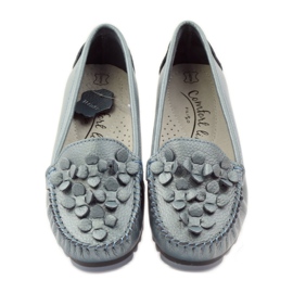 Filippo Blå mockasinskor F 138 4