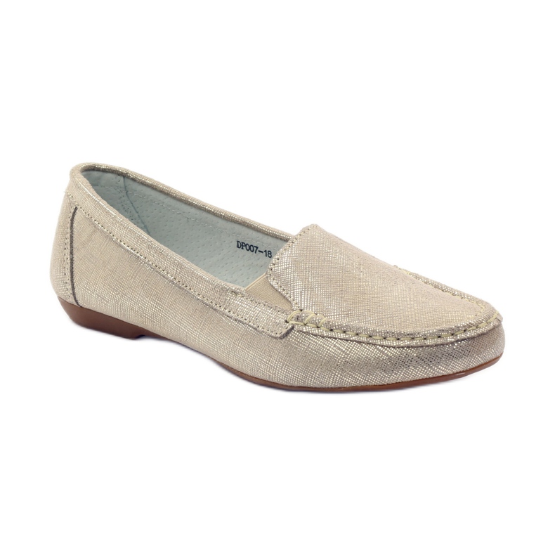 Filippo Lordsy dam loafers F 007 guld gyllene 1