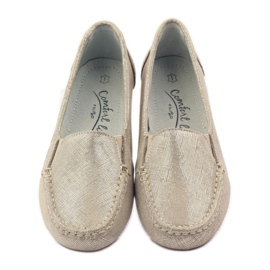 Filippo Lordsy dam loafers F 007 guld gyllene 4