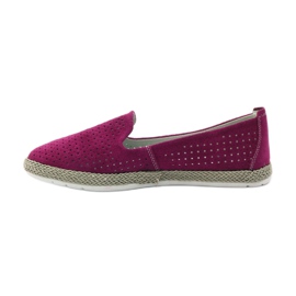 Filippo Lordsy ballerinas espadrillor F 081 fuchsia rosa 2