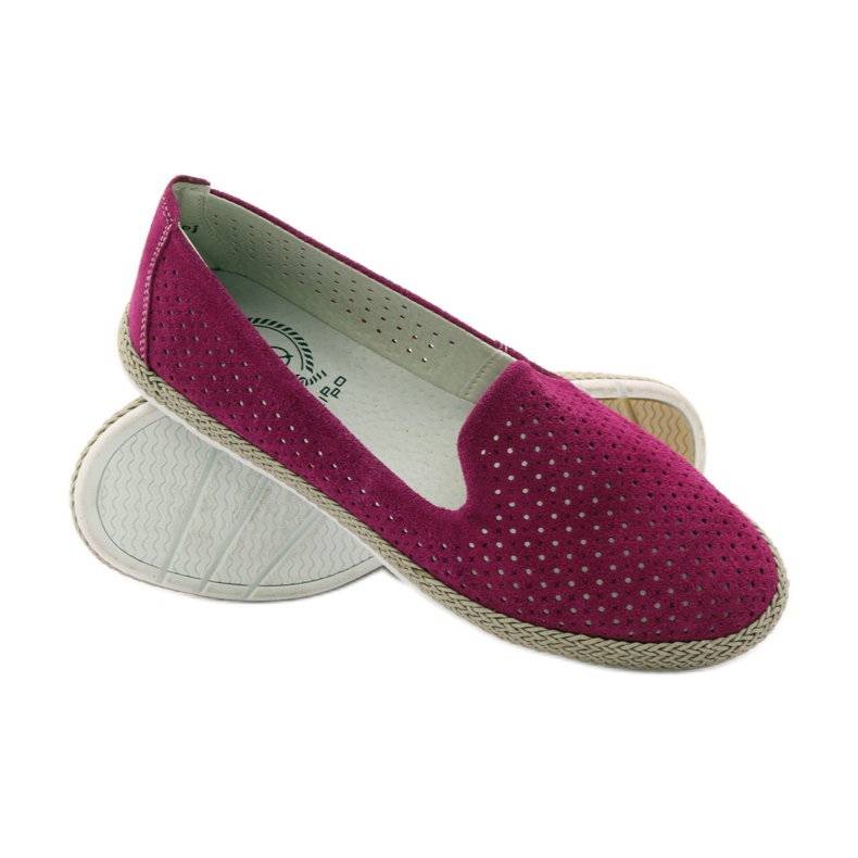 Filippo Lordsy ballerinas espadrillor F 081 fuchsia rosa 3