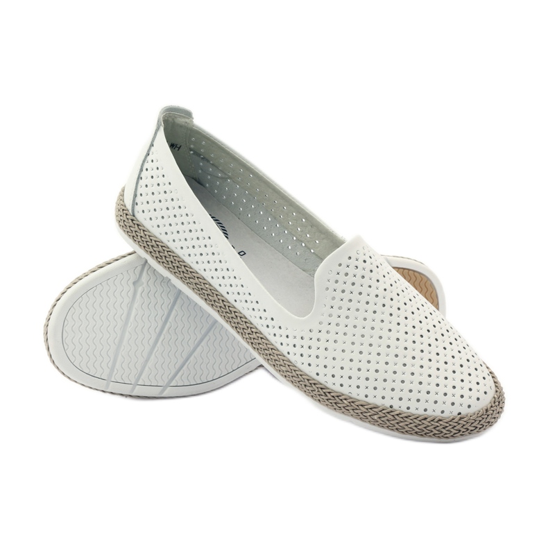 Filippo Lords ballerinas espadrillor F 081 vit 3