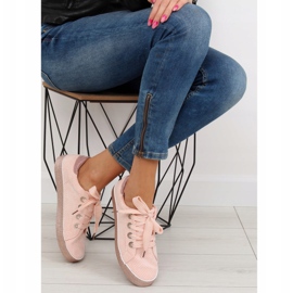 Rosa damsneakers AK03P Rosa 2