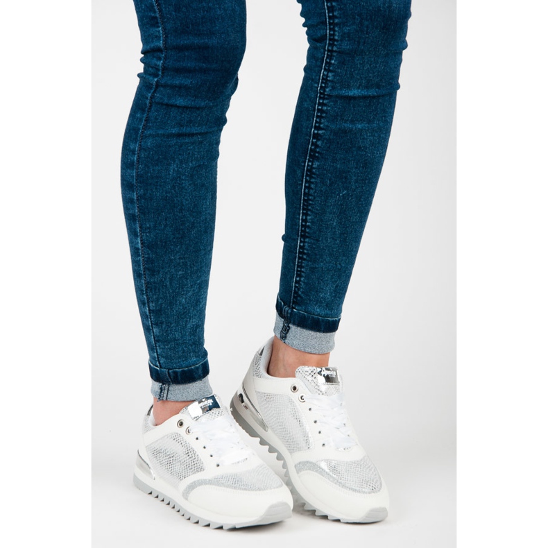 American Club sportskor vit grå 1