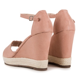 Seastar Sandaler i mocka rosa 2
