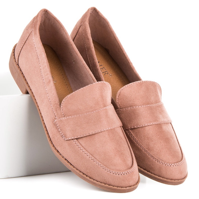 Comer Rosa mocka loafers 1