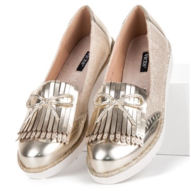 Vices Mockasiner på lastplattformen gul 1