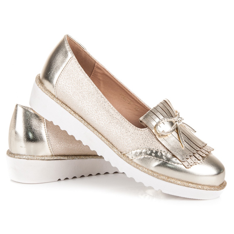 Vices Mockasiner på lastplattformen gul 2