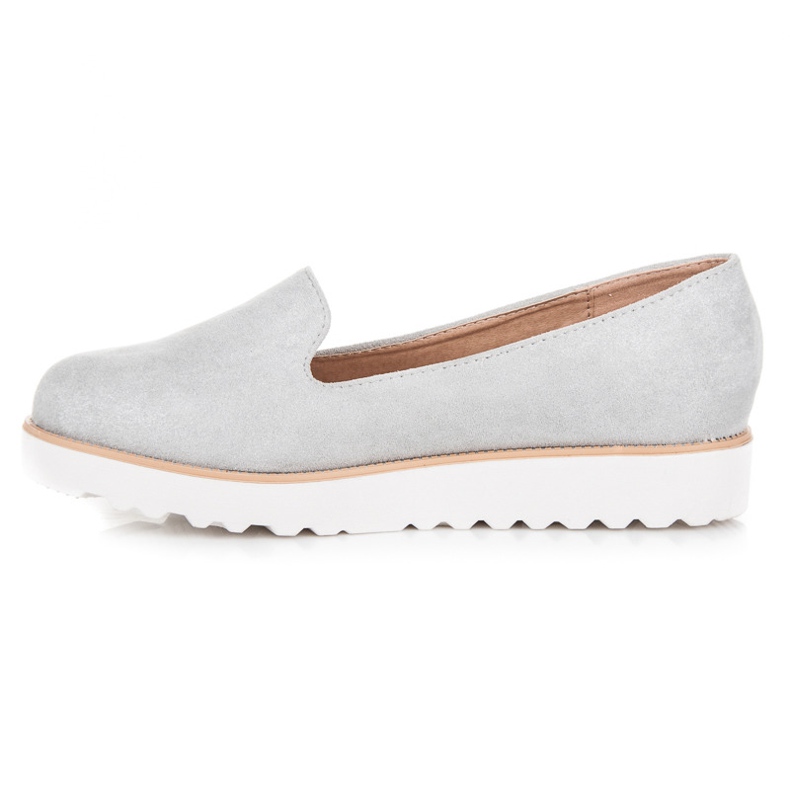 Seastar Slip-on platåskor grå 1