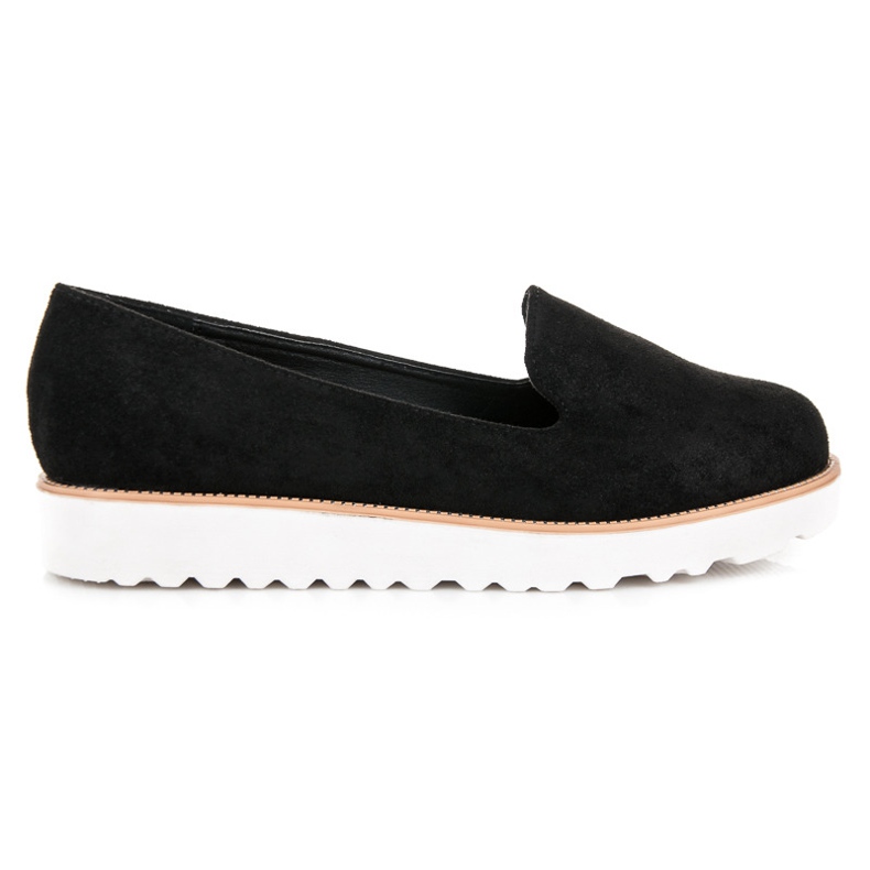 Seastar Slip-on platåskor svart 1