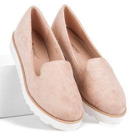 Seastar Slip-on platåskor rosa 1
