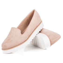 Seastar Slip-on platåskor rosa 2
