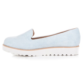 Seastar Slip-on platåskor blå 1