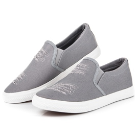Seastar Grå Slip On Sneakers 2