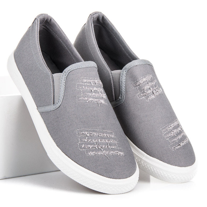 Seastar Grå Slip On Sneakers 1