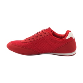 American Club Amerikansk 7066 röd joggingsport vit 2
