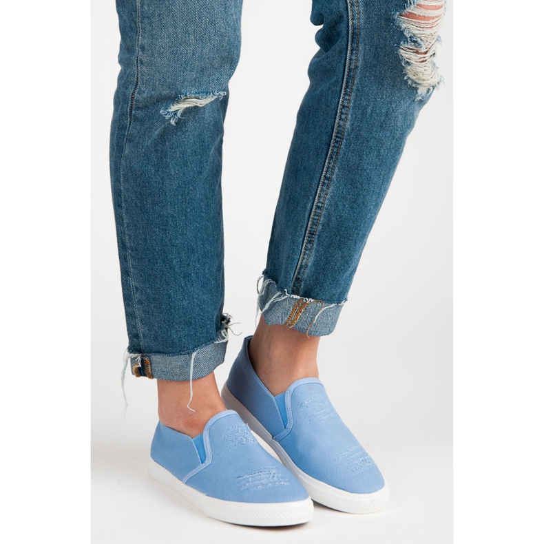 Seastar Blå slip on sneakers 1
