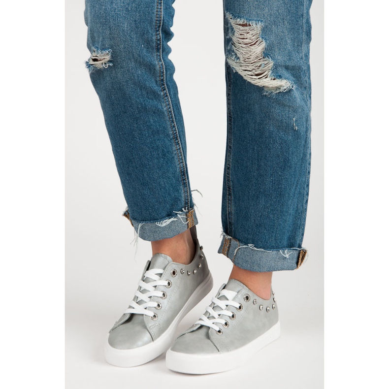 Seastar Dekorativa grå sneakers 1