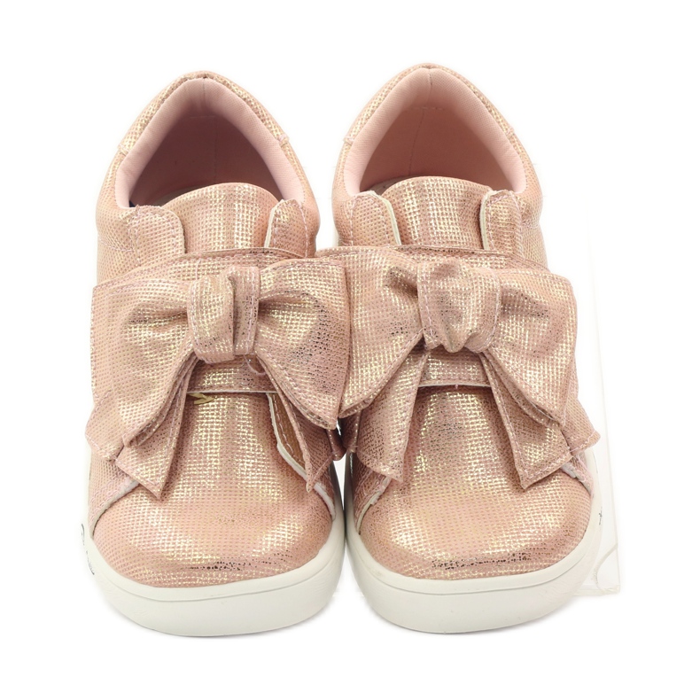 American Club Amerikanska 17386 rosa sneakers gul 4