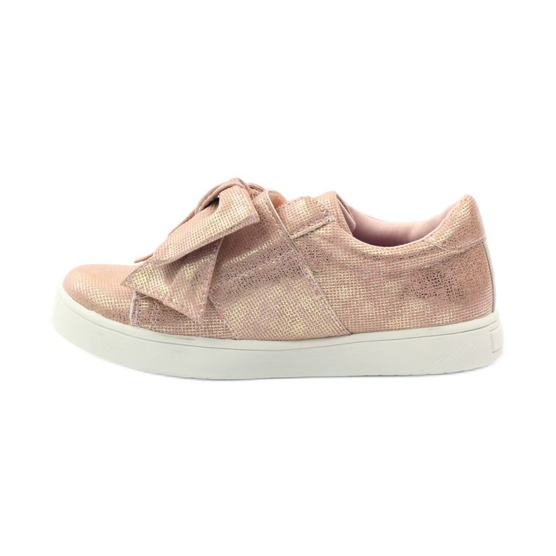 American Club Amerikanska 17386 rosa sneakers gul 2
