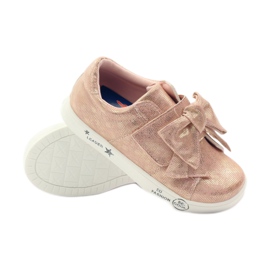 American Club Amerikanska 17386 rosa sneakers gul 3