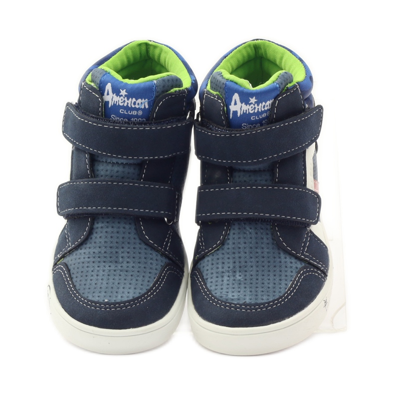 American Club Amerikanska 17353 sportskor marinblå röd vit 4