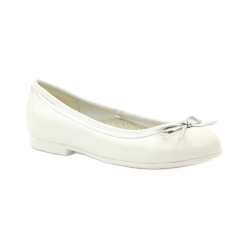 American Club Ballerinor med vit amerikansk rosett 1