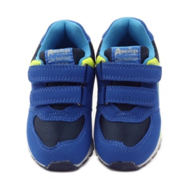 American Club Amerikanska 15110 sneakers grön blå 4