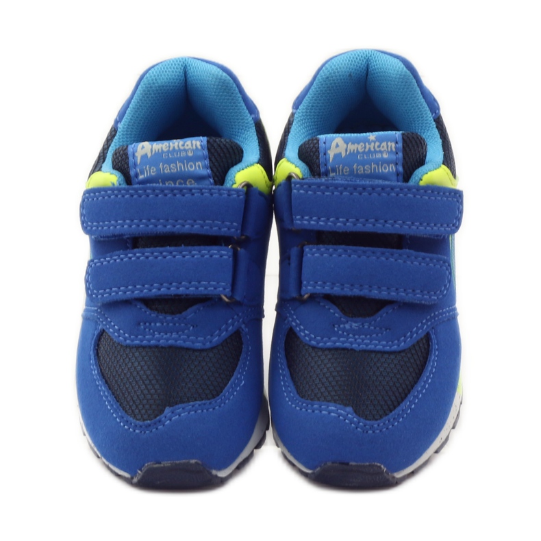 American Club Amerikanska 15110 sneakers grön blå 4