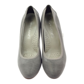 Sergio Leone kvinnors pumpar på 233 grå stolpen 4