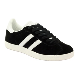 McKey Kvinnors sportskor DSP135 svarta sneakers vit 1