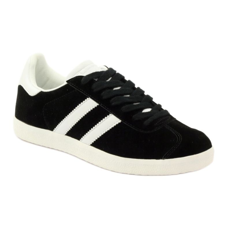 McKey Kvinnors sportskor DSP135 svarta sneakers vit 1