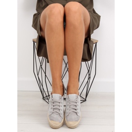 Grå espadrilles sneakers BB06P Grå 2