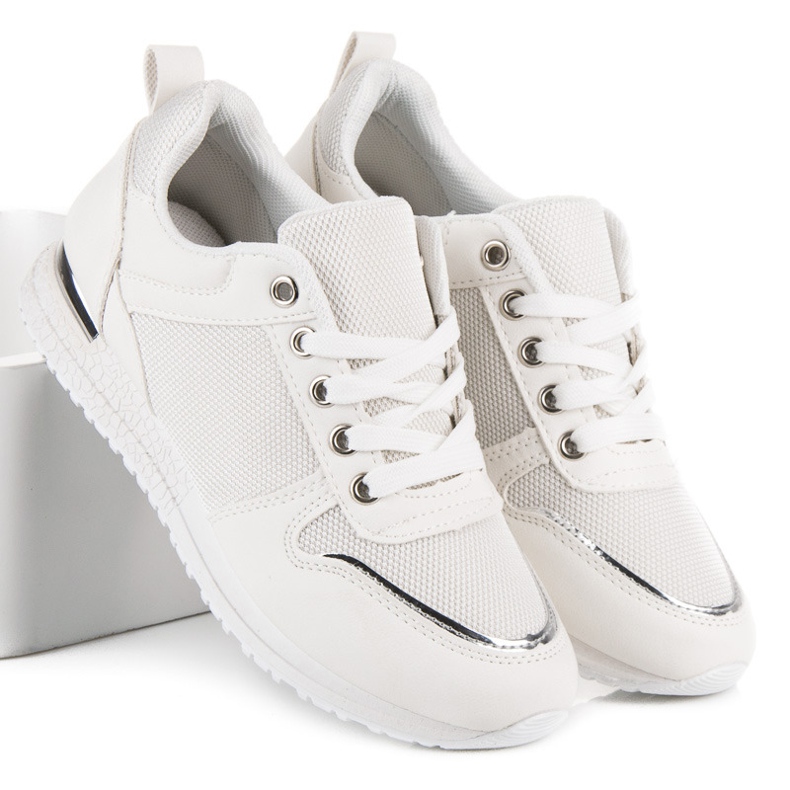 Seastar Kvinnors sportskor vit grå 1