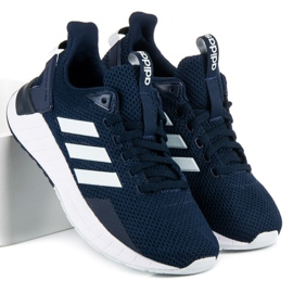 Adidas questar ride vit marinblå 1