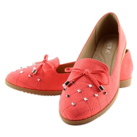 Orange loafers lordsy 2568 Röd 2