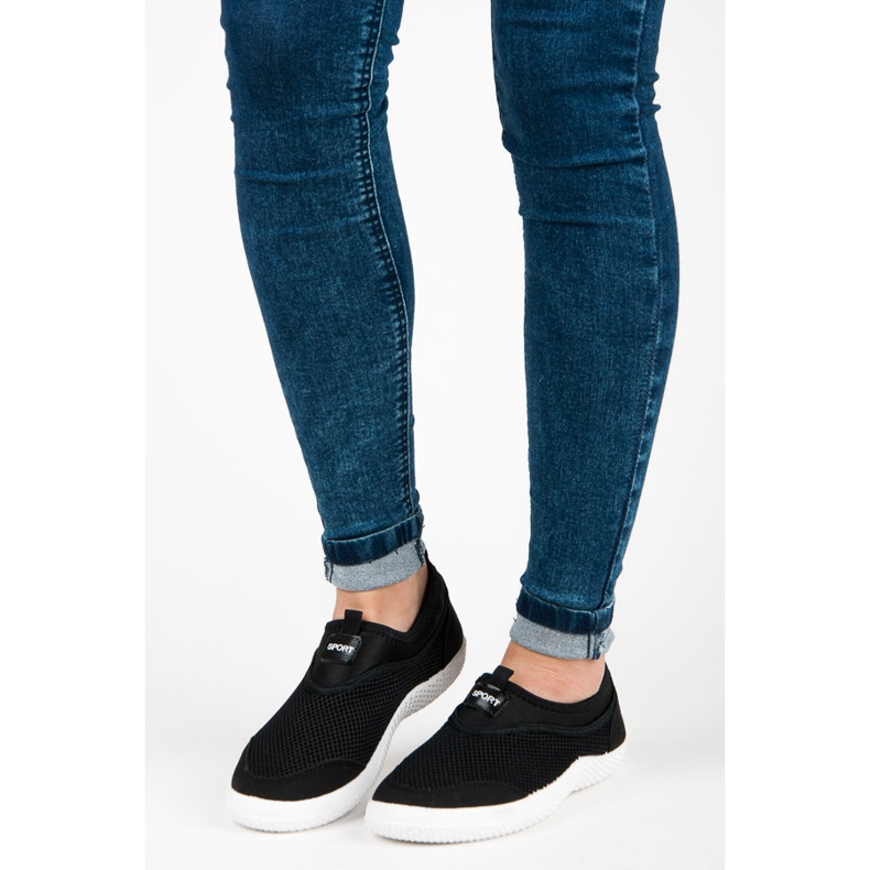 Seastar Slip-on sportskor svart 1