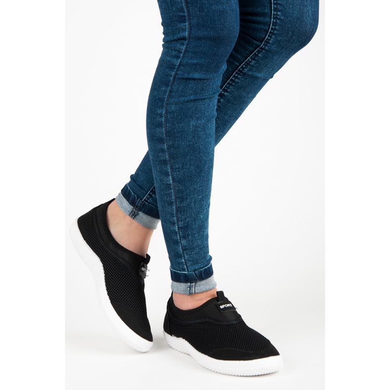 Seastar Slip-on sportskor svart 2